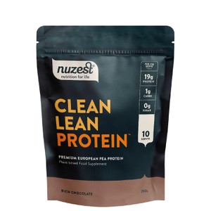 Nuzest Clean Lean Protein Premium European Pea Protein Powder Rich Chocolate 250G