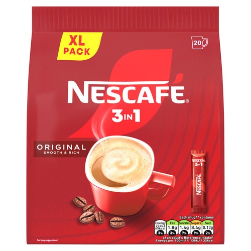 Nescafe Original 3in1 Bag 20pk