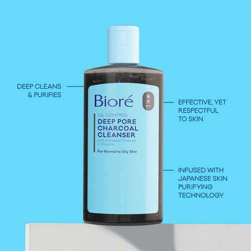 Biore Charcoal Pore Cleanser