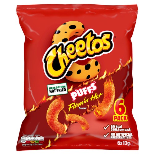 Cheetos Puffs Flamin' Hot Multipack Snacks