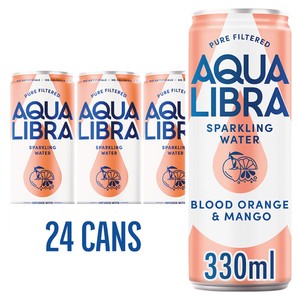 Aqua Libra Blood Orange & Mango Infused Sparkling Water