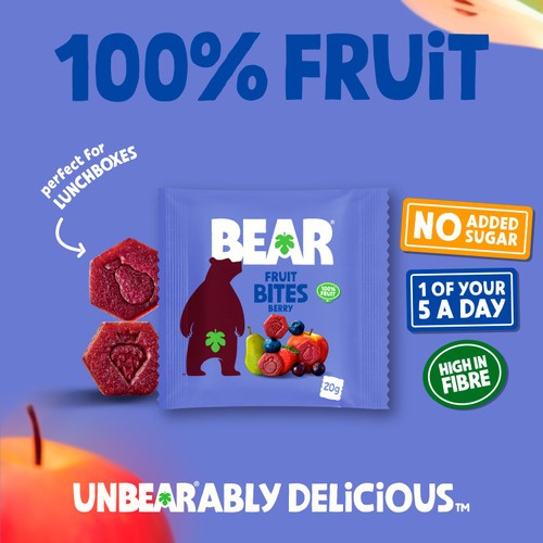 BEAR Fruit Bites Berry
