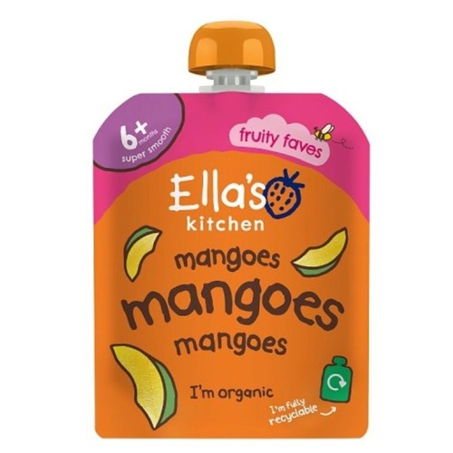 Ella's Kitchen Mangoes First Tastes Baby Food Pouch 6+ Months