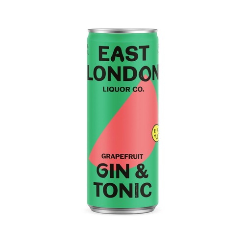 East London Liquor Grapefruit Gin & Tonic