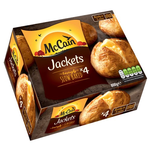 McCain 4 Baked Jacket Potatoes