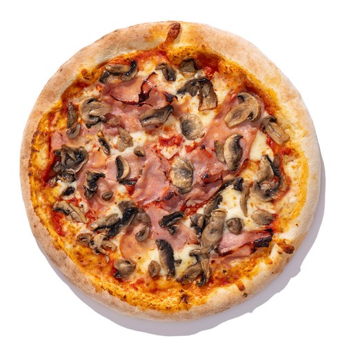 Doughboys Prosciutto & Mushroom Pizza