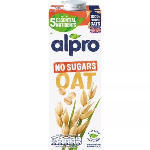 Alpro Oat No Sugar Long Life Dairy Free Drink