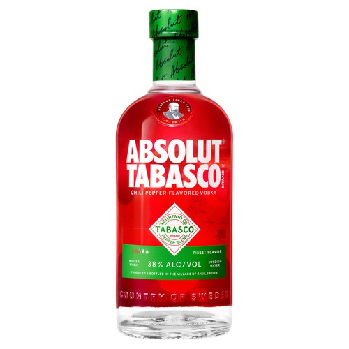 Absolut Tabasco Flavoured Swedish Vodka