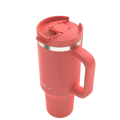 Contigo Streeterville Tumbler 1.2L Leakproof Straw Coral