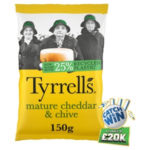 Tyrrells Naked-No Salt Crisps