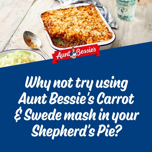 Aunt Bessie's Sweet & Tasty Carrot & Swede Mash