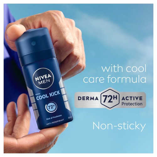 NIVEA MEN Cool Kick Anti-Perspirant Deodorant Spray 