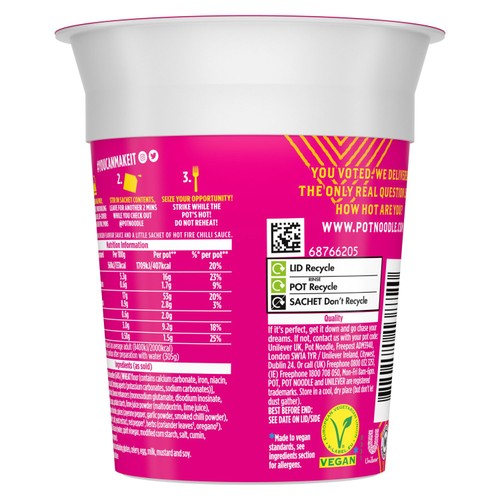 Pot Noodle Piri Piri Chicken