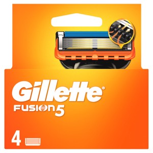 Gillette Fusion 5 Razors For Men 4 Refill Razor Blades