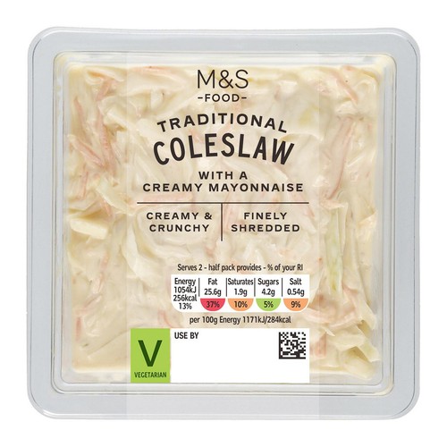 M&S Traditional Coleslaw