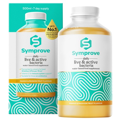 Symprove Live & Active Drink Supplement - Mango & Passion Fruit Flavour 