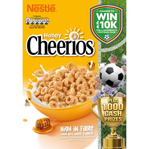 Cheerios Honey Multigrain Breakfast Cereal