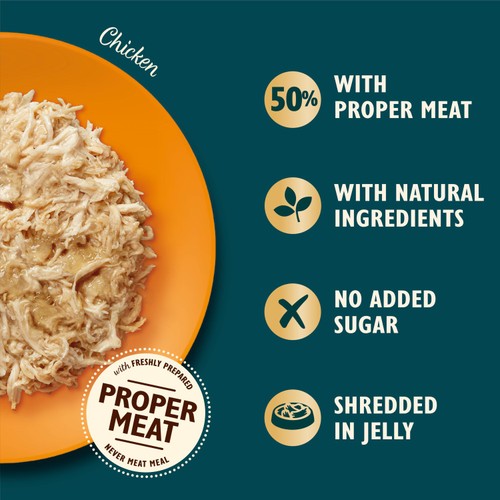 Lily's Kitchen Cat Shredded Fillets Chicken in Jelly