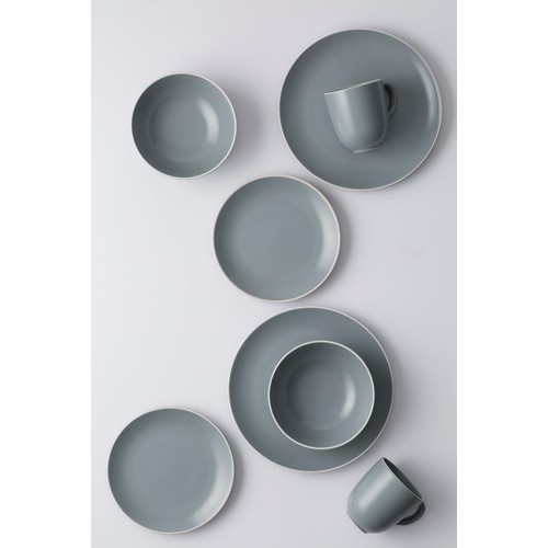 Mason Cash Classic Collection Grey Dinner Set 