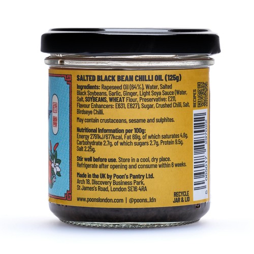 Poon's London Extraordinary Chilli Oil