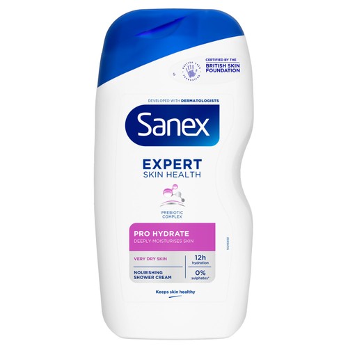 Sanex Expert Skin Health Pro Hydrate Nourishing Body Wash Shower Gel