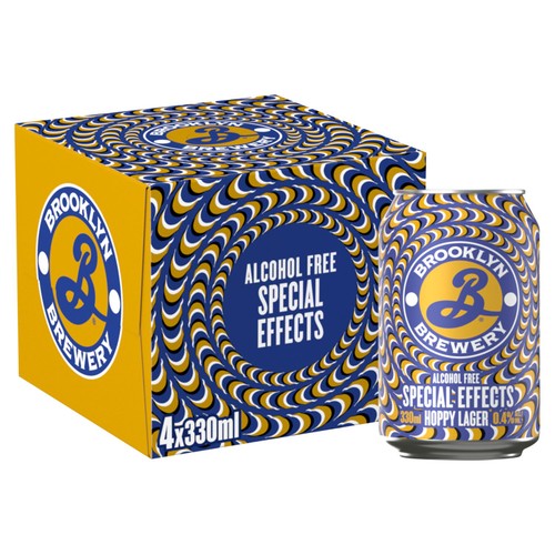 Brooklyn Special Effects Low Alcohol Lager Beer Cans