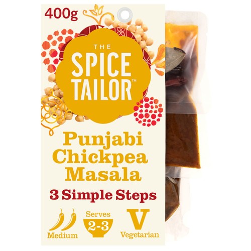 The Spice Tailor Punjabi Chickpea Masala Indian Curry Meal Kit