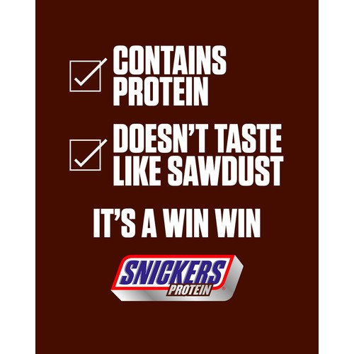 Snickers Protein Peanut & Caramel Milk Chocolate Bar
