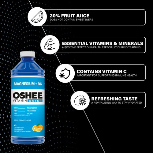 Oshee Vitamin Water Magnesium