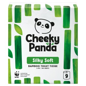 Cheeky Panda Silky Soft Bamboo Toilet Paper