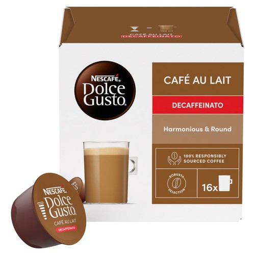 Dolce Gusto Cafe Au Lait Decaf