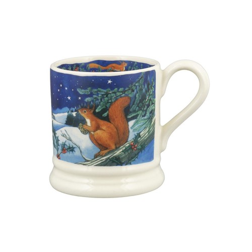 Emma Bridgewater Midnight Squirrel 1/2 Pint Mug