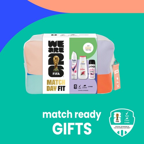 FIFA Inspired The Kit Bag Washbag for Her Gift Set