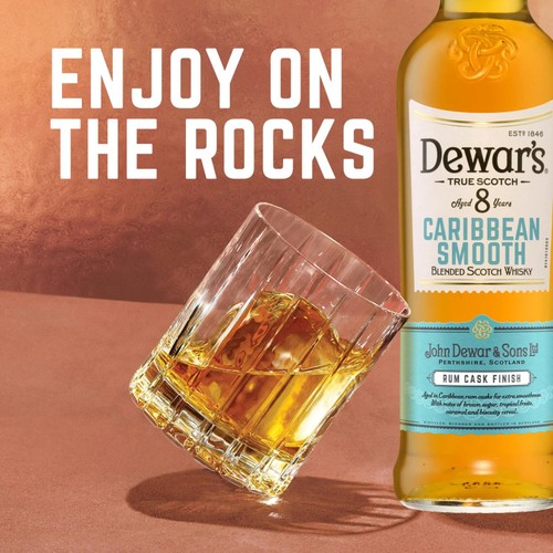 Dewars 8 Year Old Caribbean Smooth Blended Scotch Whisky