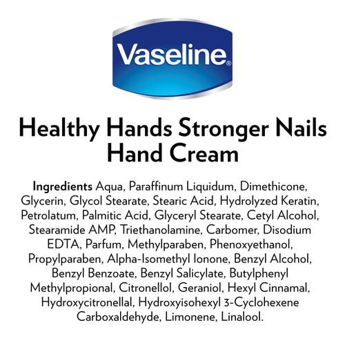 Vaseline Intensive Care Healthy Hands + Stronger Nails Hand Cream