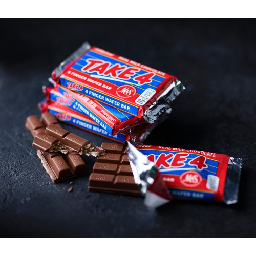 M&S Take 4 Finger Wafer Bars