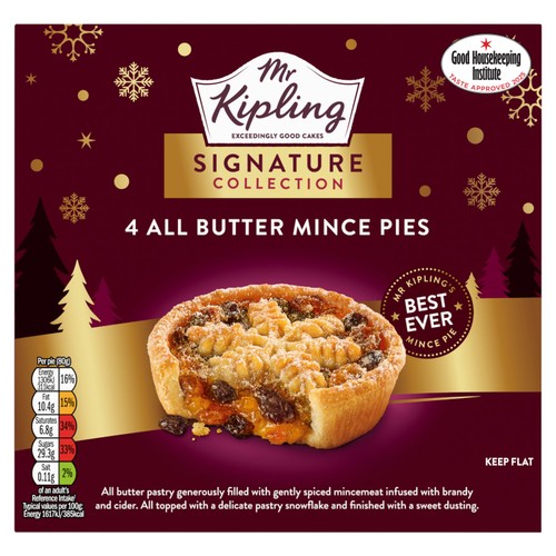 Mr Kipling Signature Mince Pies
