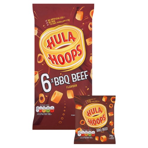 Hula Hoops BBQ Beef Multipack Crisps