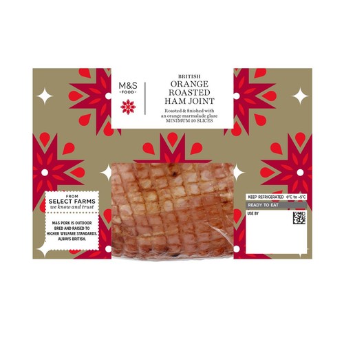 M&S British Orange Marmalade Glazed Ham Joint