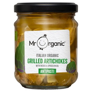Mr Organic Grilled Artichoke Hearts Antipasti