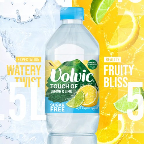 Volvic Touch of Fruit Lemon & Lime Sugar Free Still Flavoured Water