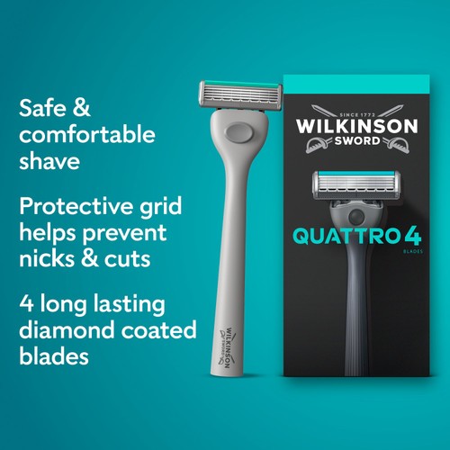 Wilkinson Sword Quattro Men's Razor