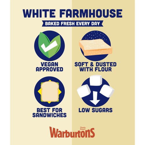 Warburtons White Farmhouse 