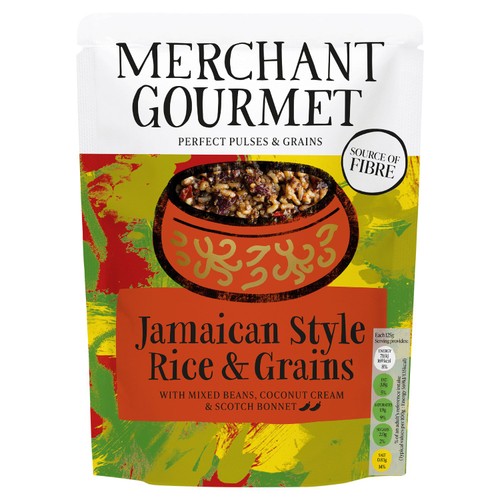 Merchant Gourmet Jamaican-Style Grains & Pulses 