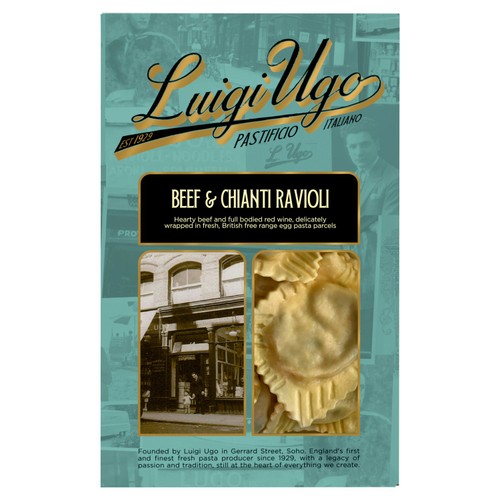 Luigi Ugo Beef and Chianti Ravioli