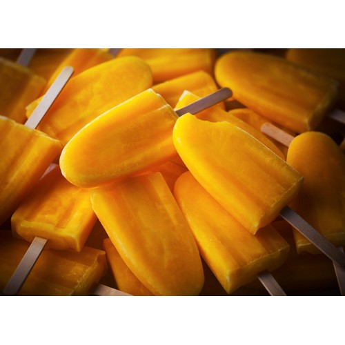 M&S 6 Valencia Orange Juice Ice Lollies