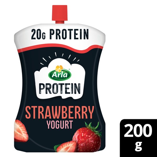 Arla Protein Strawberry Yogurt Pouch