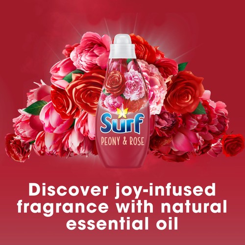 Surf Peony & Rose Liquid Laundry Washing Detergent 24 Washes