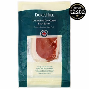 DukesHill British Unsmoked Dry Cured Back Bacon