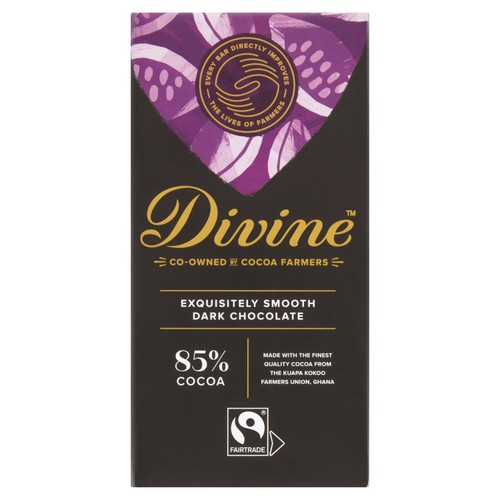 Divine 85% Dark Chocolate